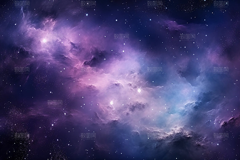 宇宙星空夜空浪漫素材