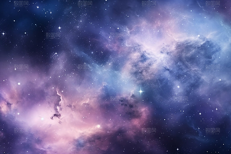 宇宙星空浪漫未来素材