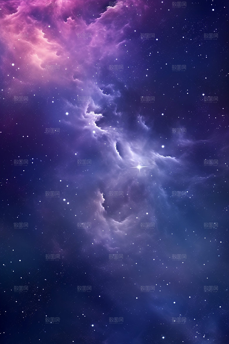 宇宙星空夜空高清素材