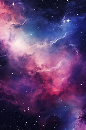 宇宙星空未来浪漫素材