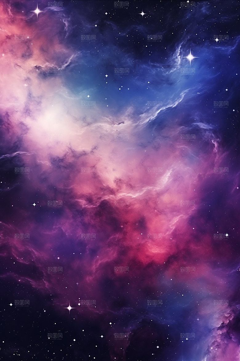 宇宙星空未来浪漫素材