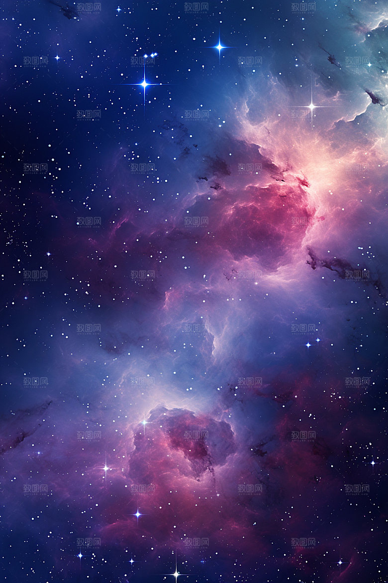 宇宙星空天空唯美素材