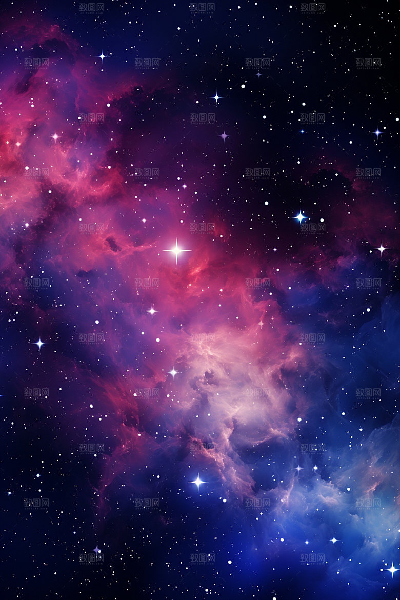 宇宙星空夜空浪漫素材