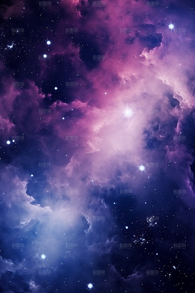 宇宙星空高清浪漫素材