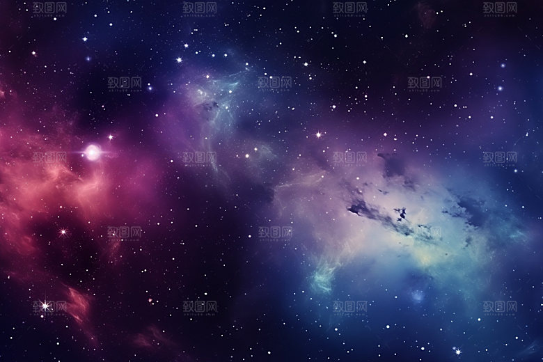 宇宙星空夜空高清素材