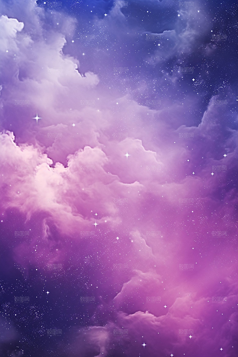 宇宙星空未来唯美素材