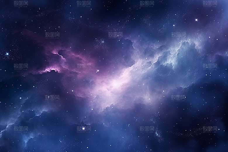 宇宙星空浪漫高清素材