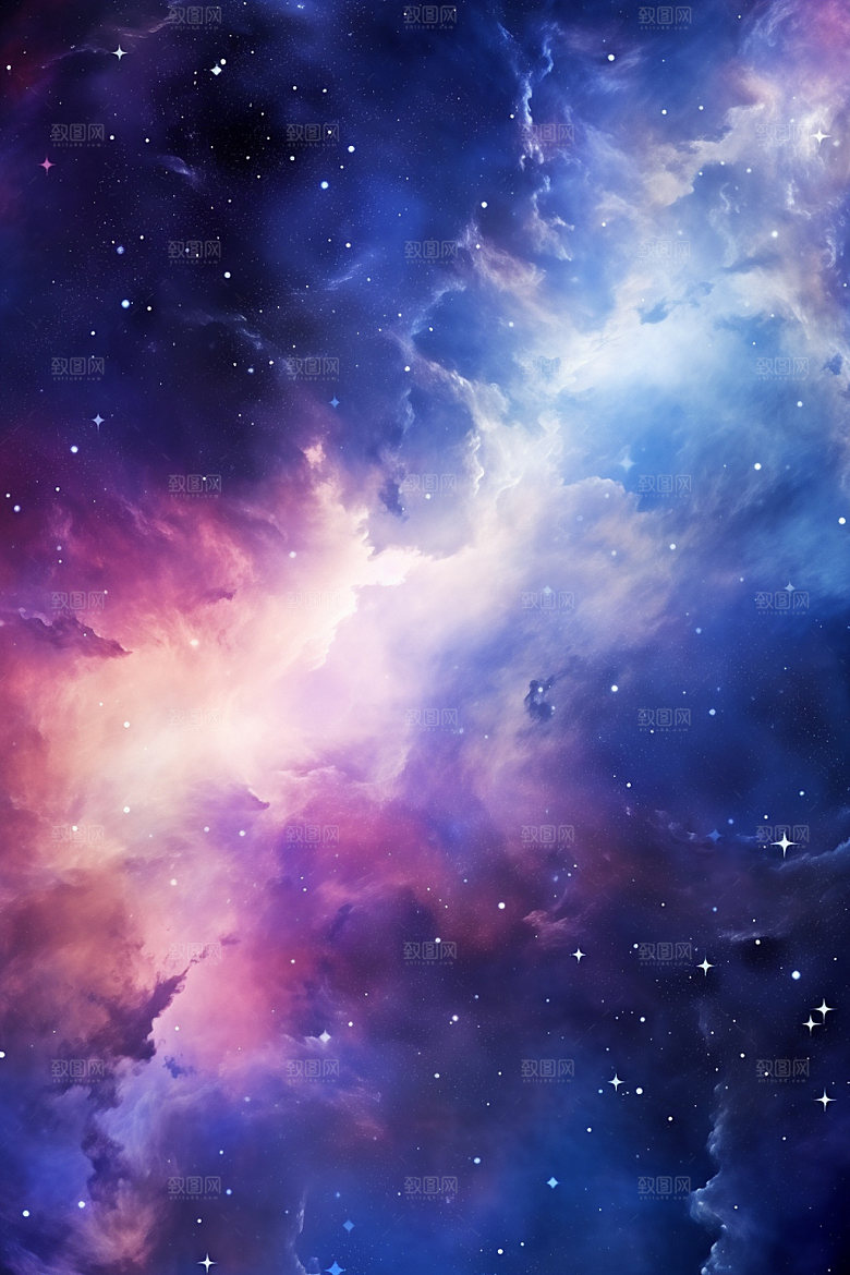 宇宙星空高清浪漫素材