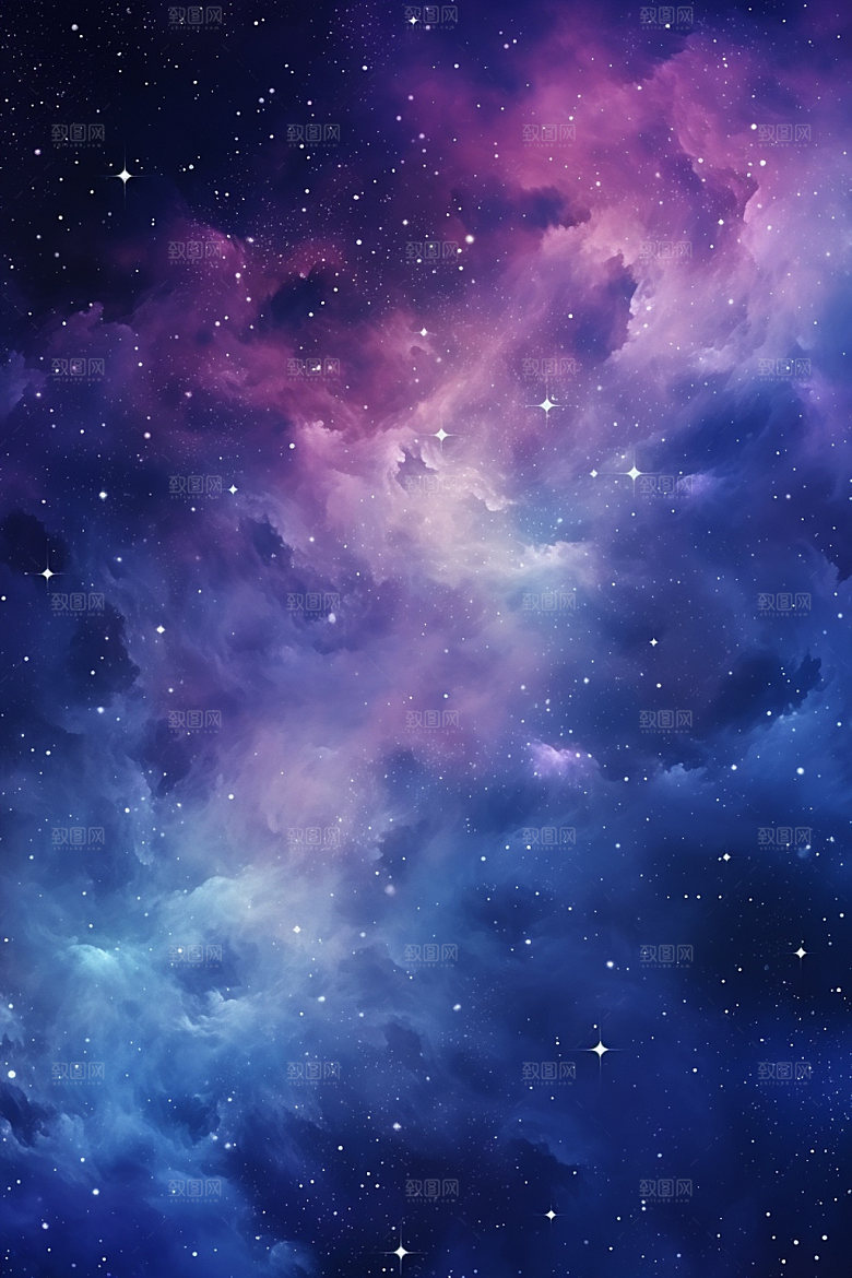 宇宙星空未来夜空素材
