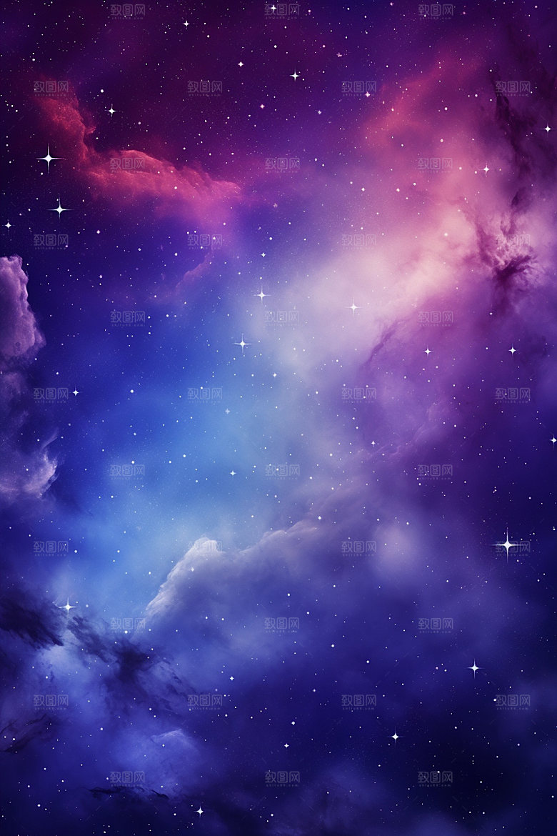 宇宙星空灿烂高清素材