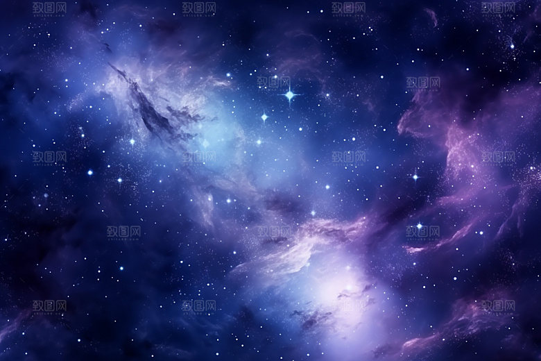 宇宙星空浪漫星云素材