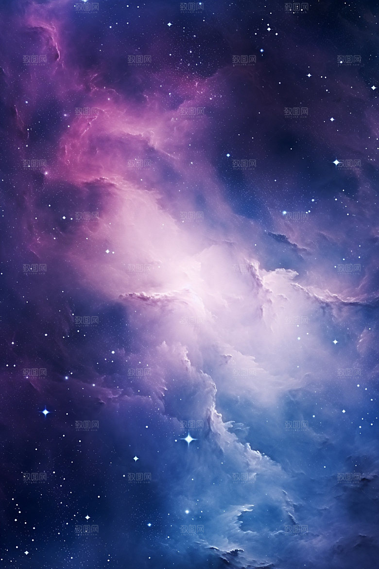 宇宙星空浪漫高清素材