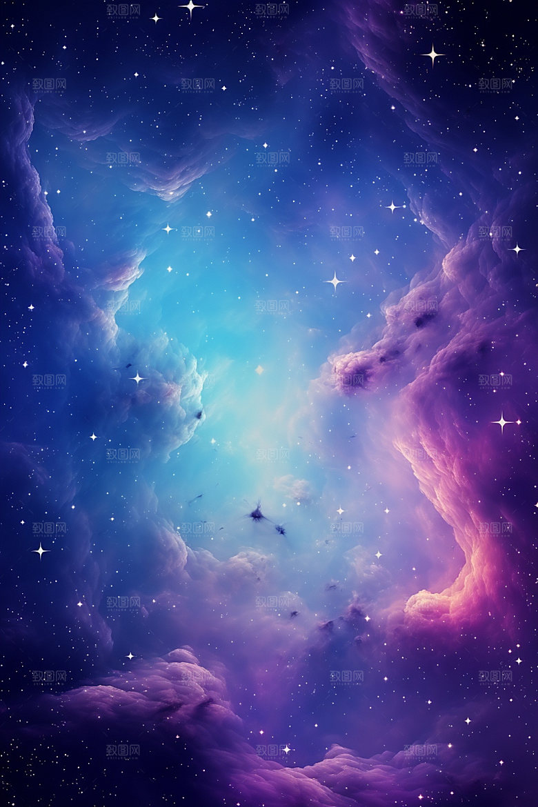 宇宙星空夜空太空素材