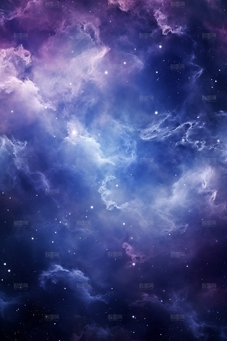 宇宙星空浪漫未来素材