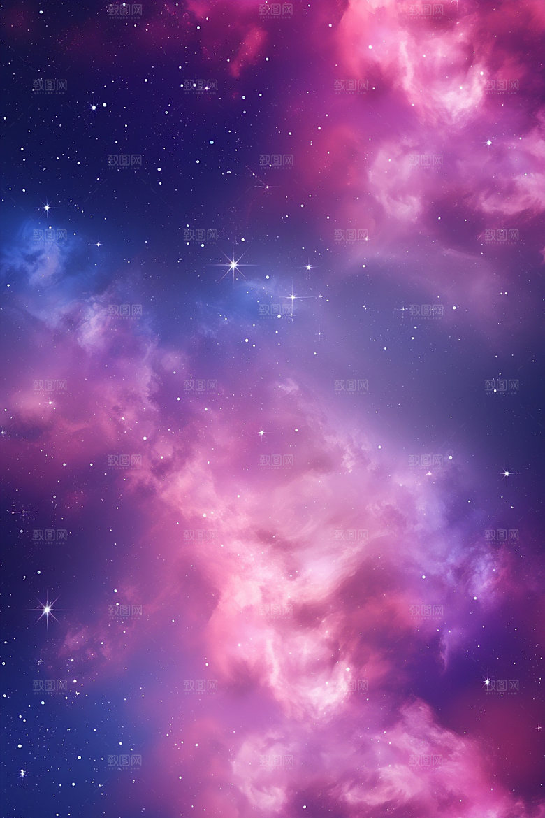 宇宙星空星云天空素材
