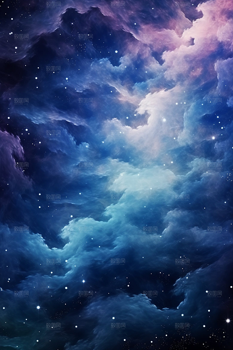 宇宙星空唯美高清素材