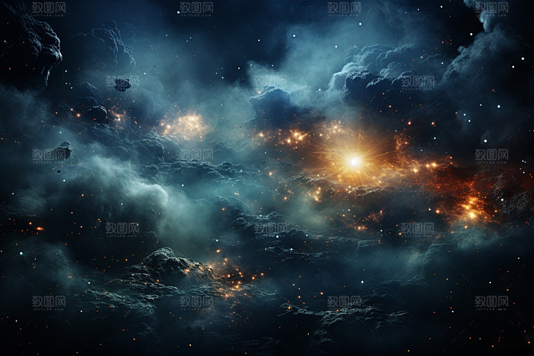 宇宙星空太空未来素材