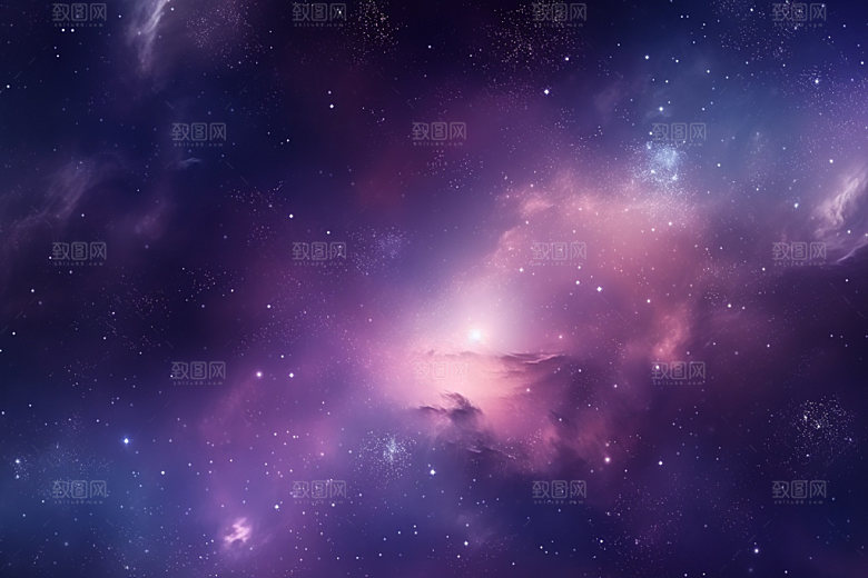 宇宙星空星云唯美素材