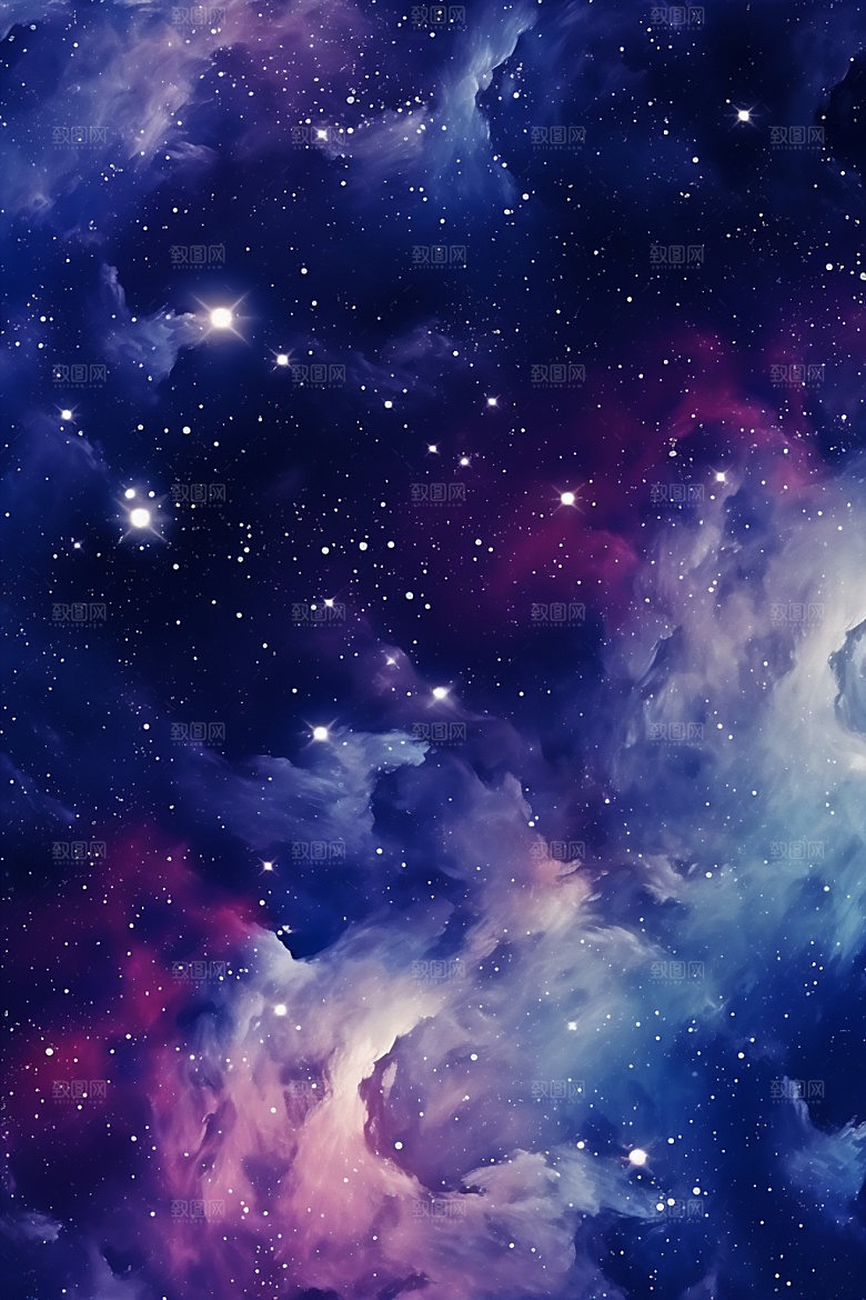 宇宙星空浪漫星云素材
