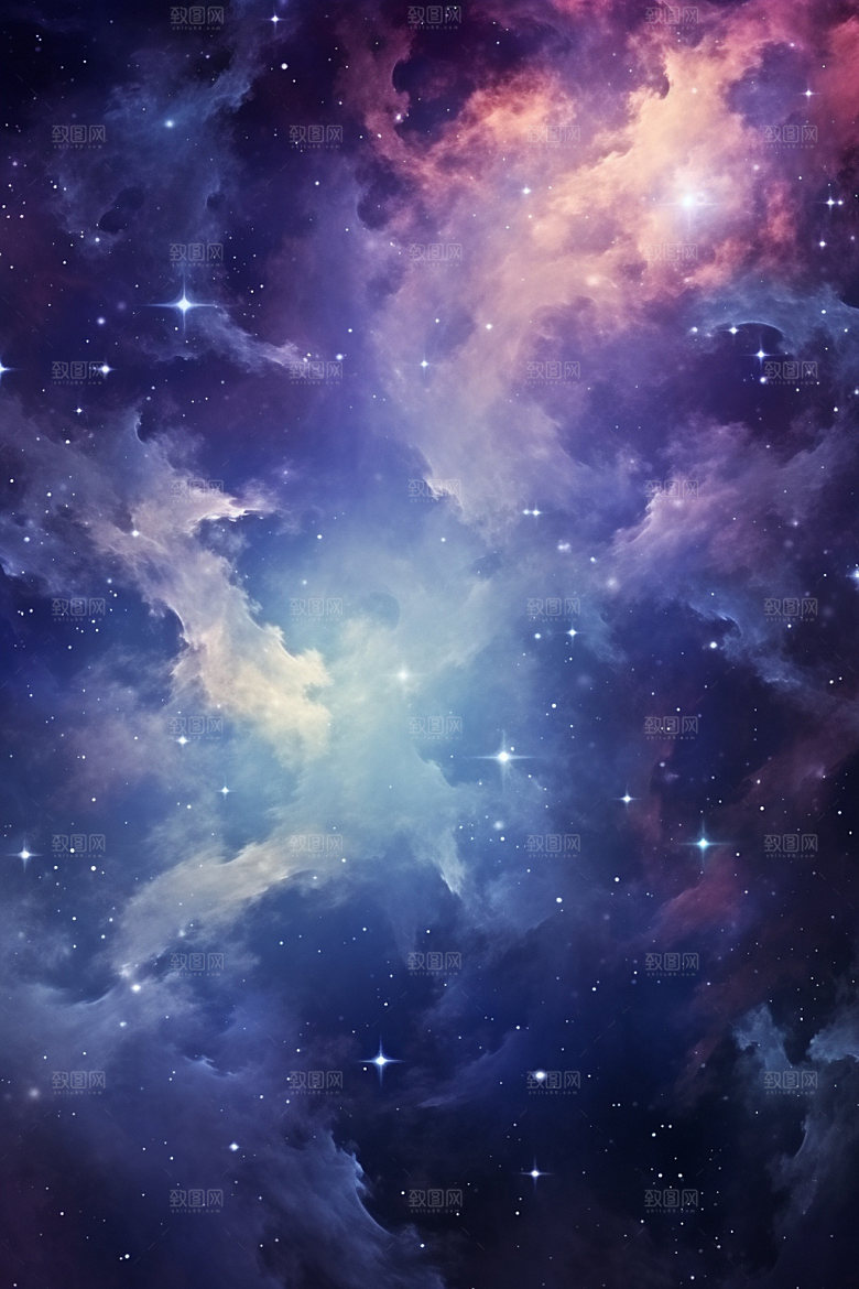 宇宙星空夜空太空素材