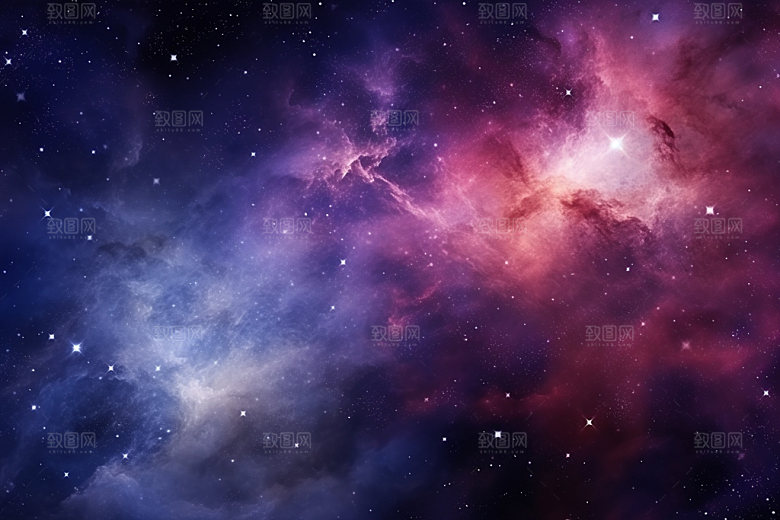 宇宙星空唯美高清素材