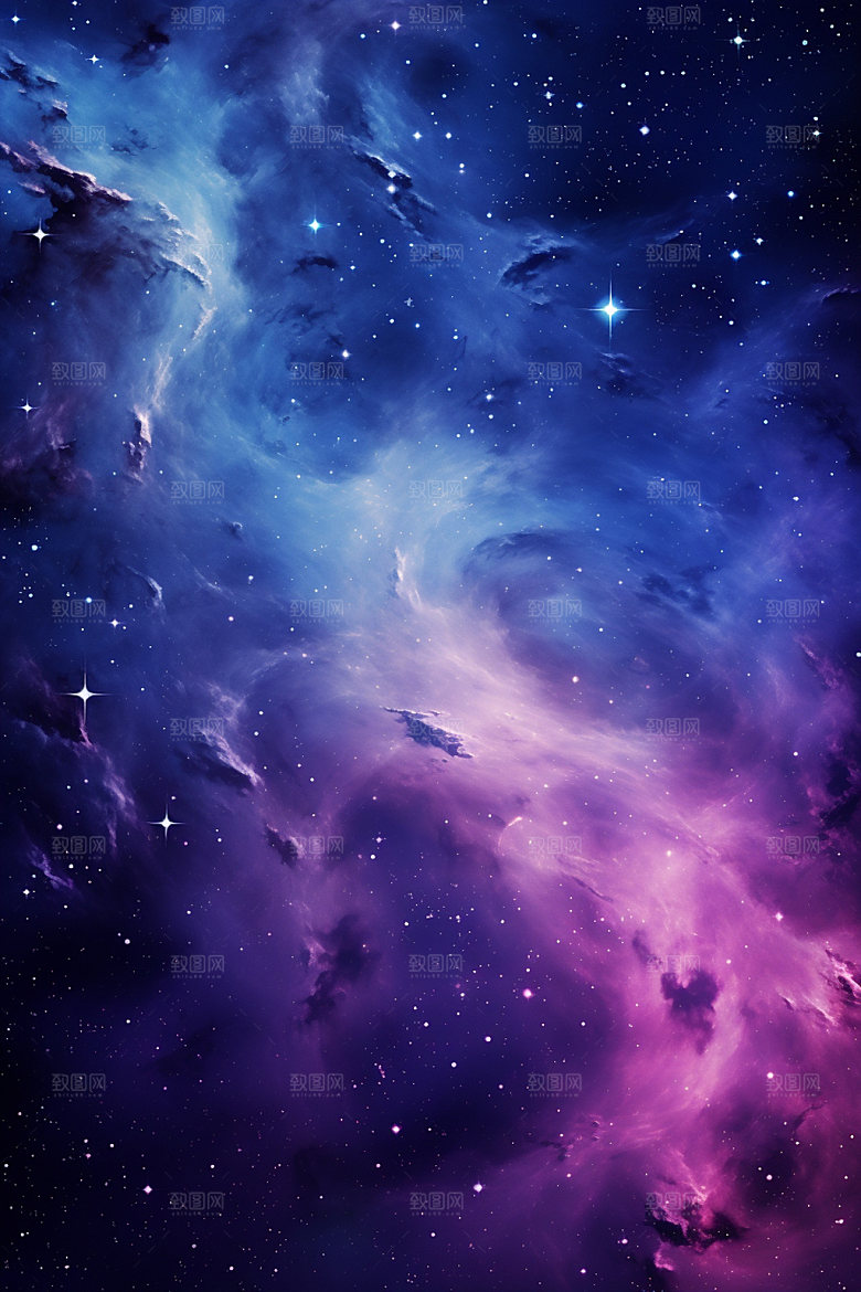 宇宙星空高清浪漫素材
