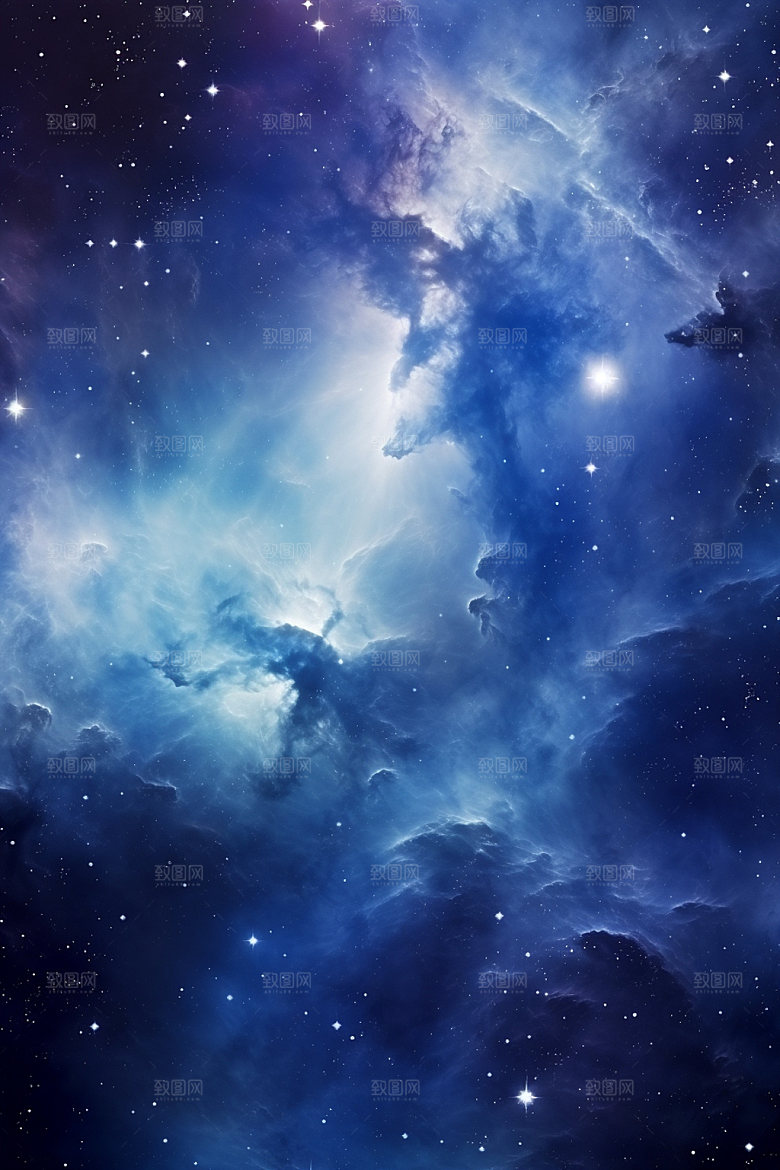 宇宙星空高清天空素材