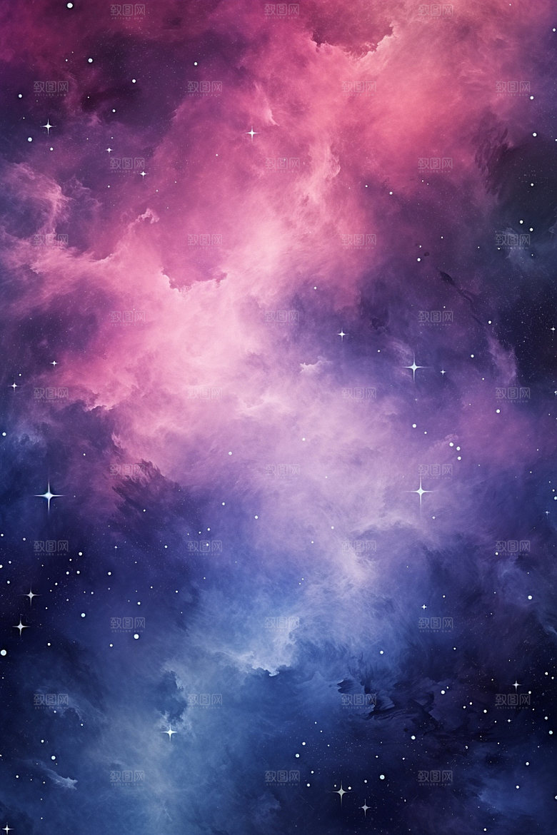 宇宙星空天空唯美素材