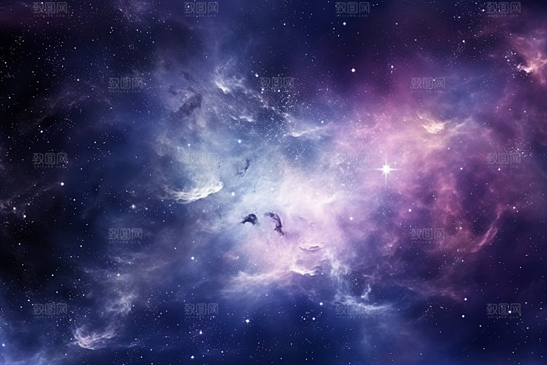 宇宙星空灿烂浪漫素材