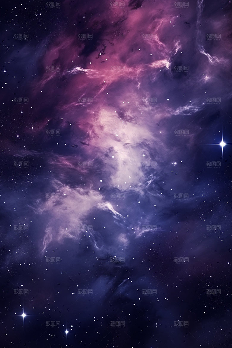 宇宙星空浪漫高清素材