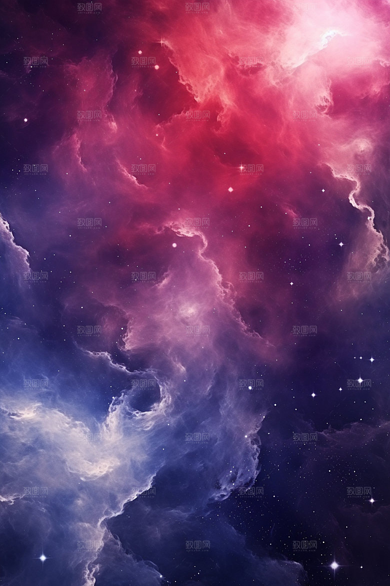 宇宙星空唯美天空素材