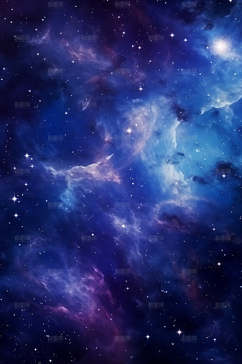 宇宙星空太空灿烂素材