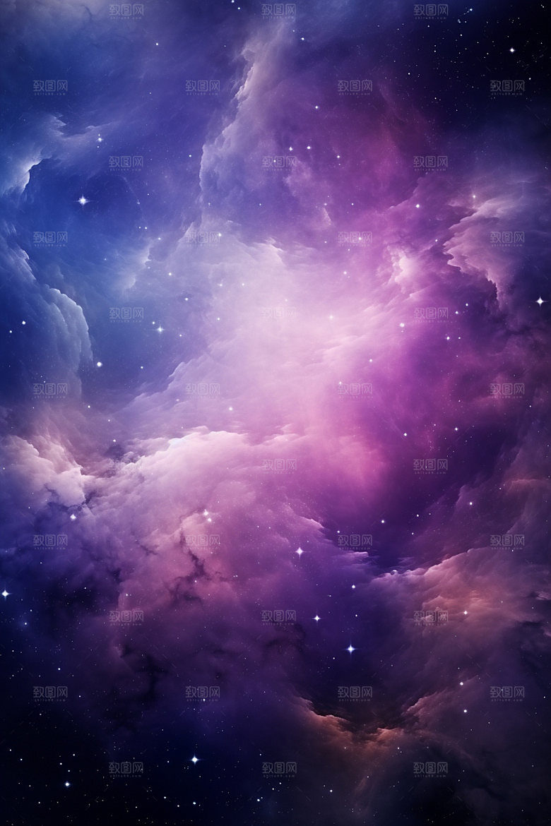 宇宙星空天空灿烂素材