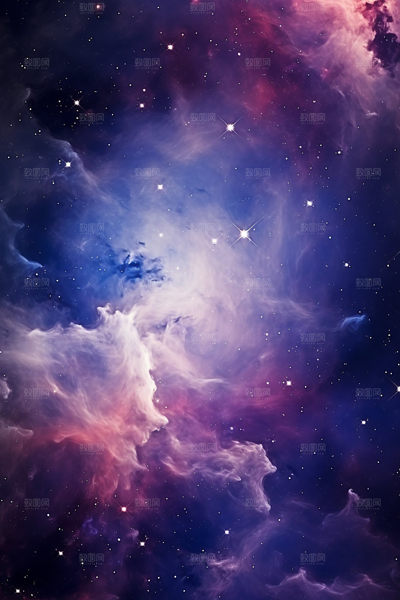 宇宙星空高清天空素材