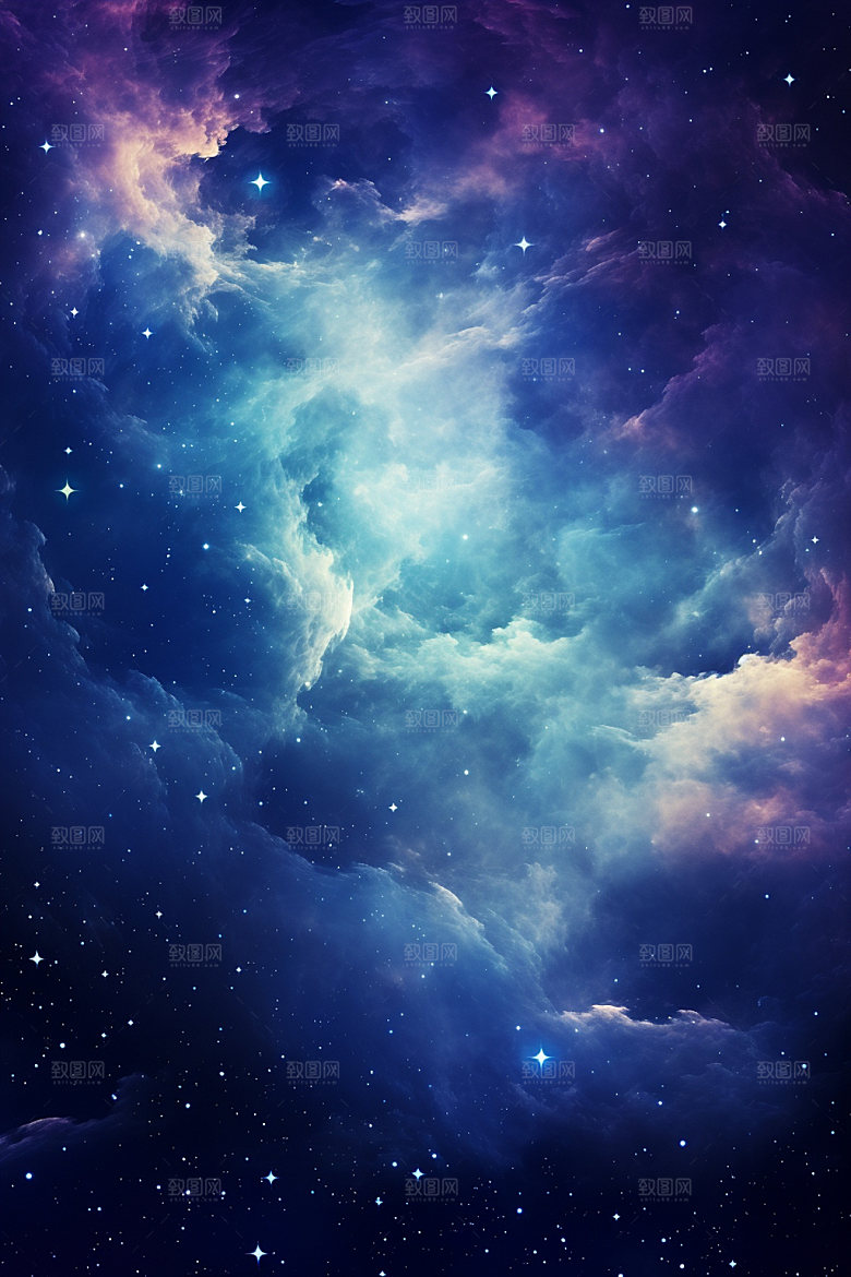 宇宙星空未来高清素材