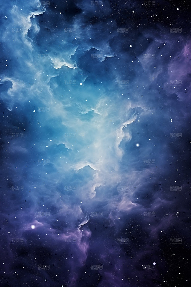 宇宙星空星云唯美素材