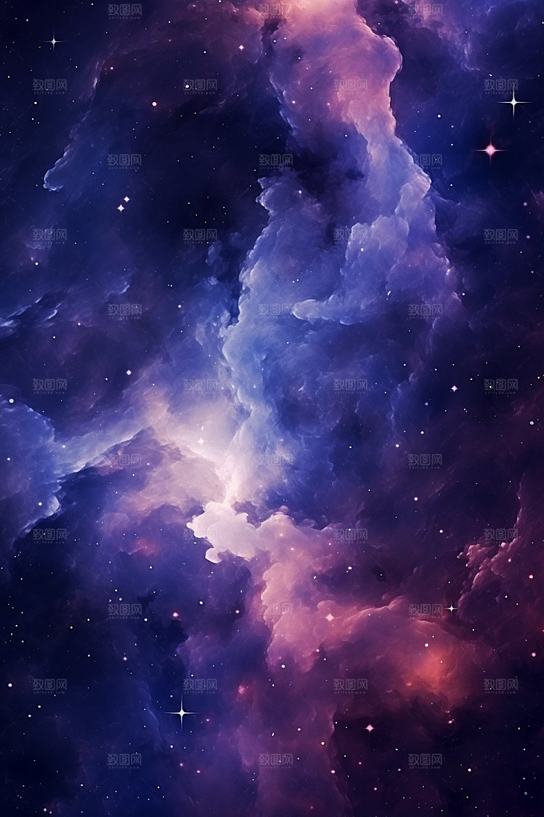 宇宙星空星云太空素材