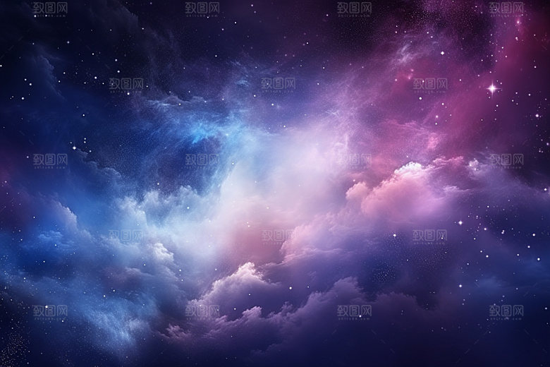 宇宙星空星云天空素材