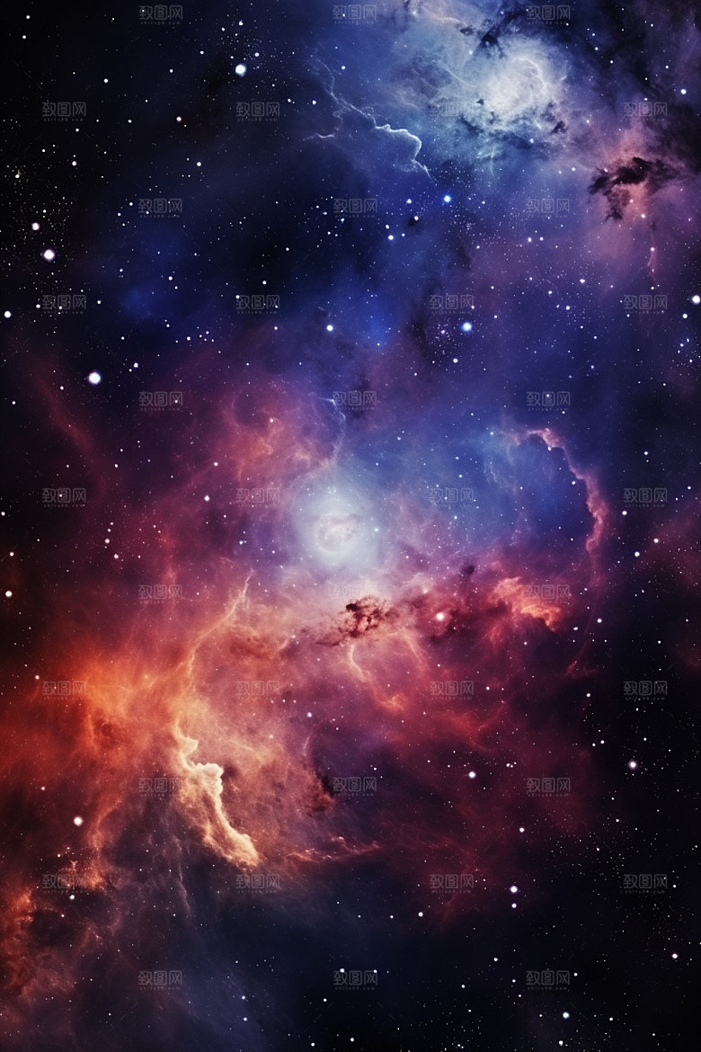 宇宙星空浪漫夜空素材