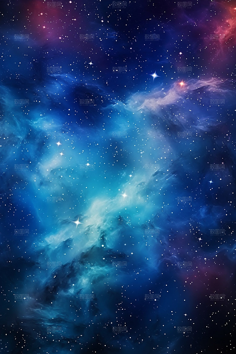宇宙星空灿烂太空素材