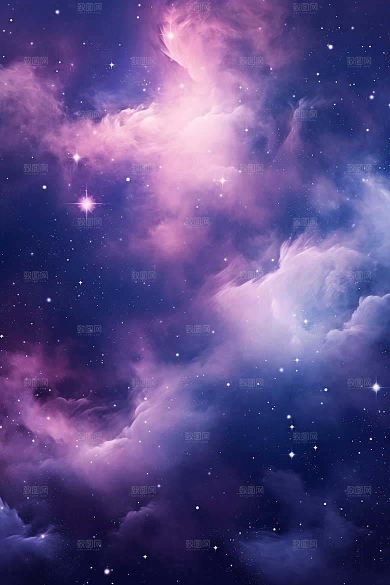 宇宙星空太空浪漫素材