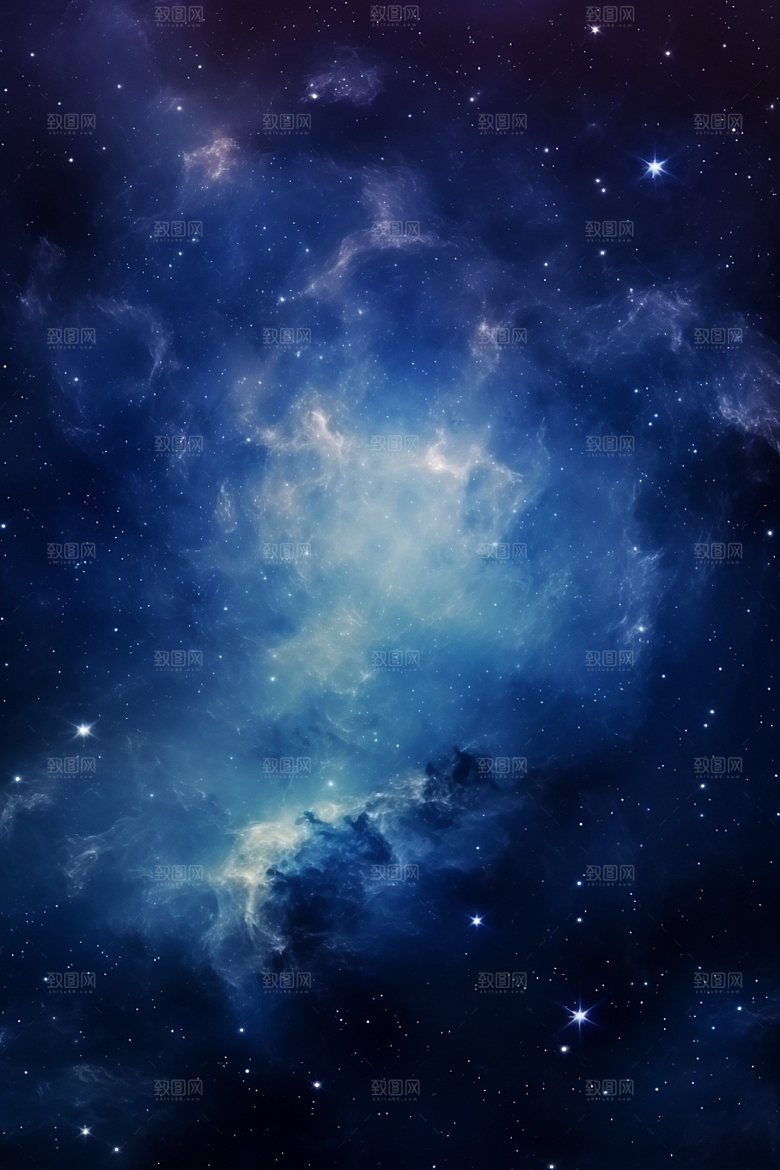宇宙星空唯美天空素材