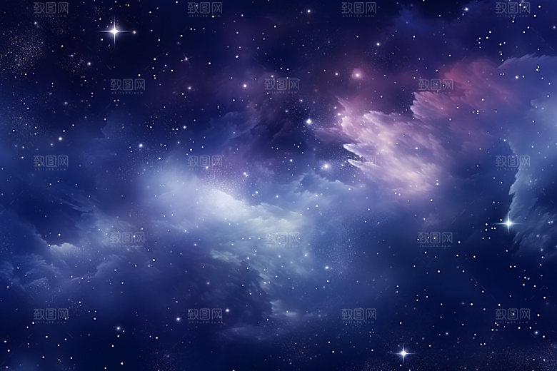 宇宙星空高清灿烂素材