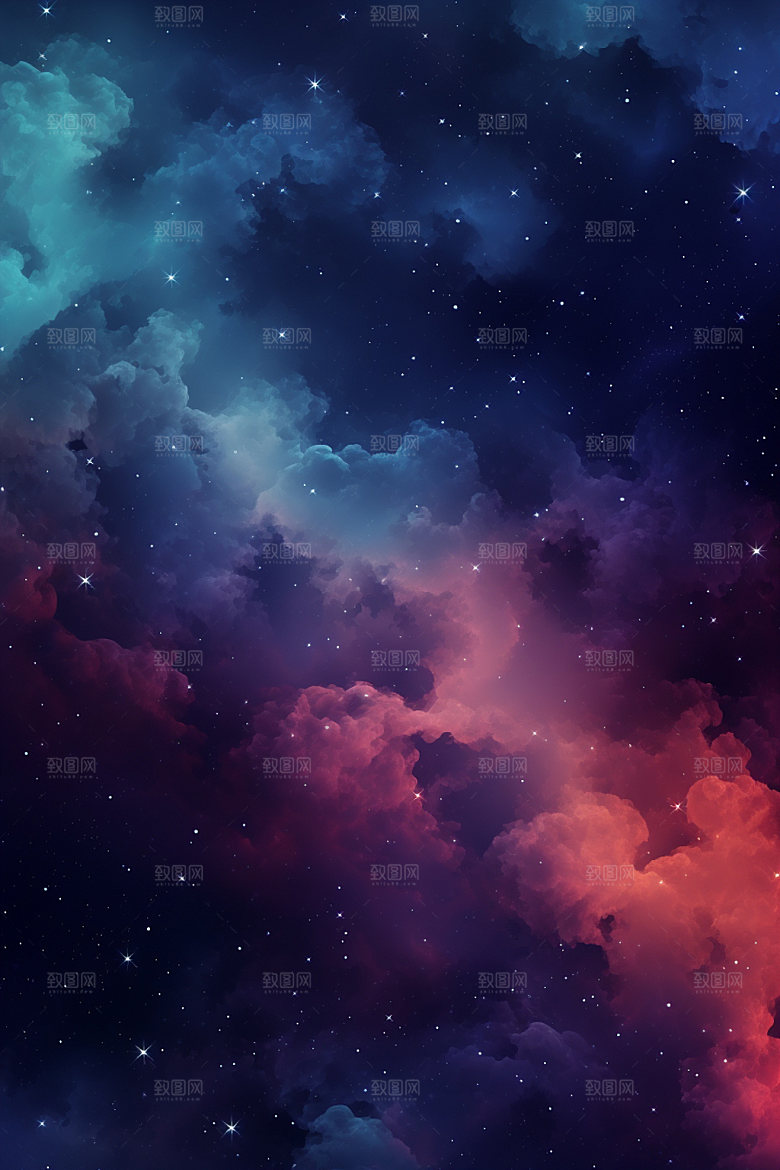 宇宙星空星云夜空素材
