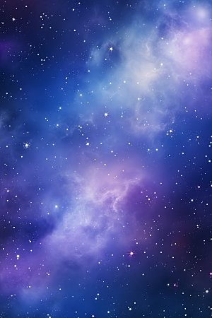 宇宙星空唯美浪漫素材