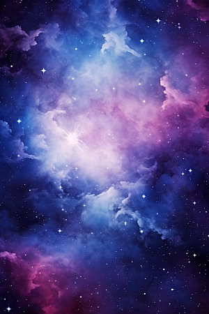 宇宙星空未来夜空素材