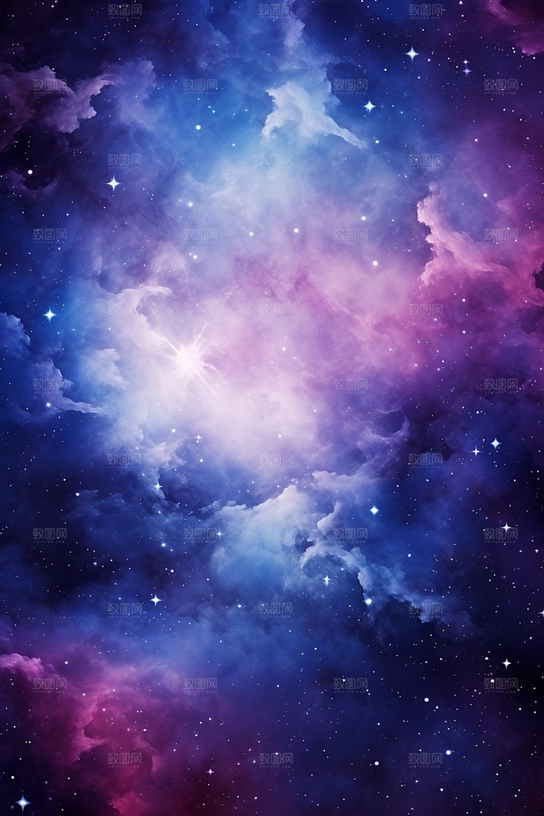 宇宙星空未来夜空素材