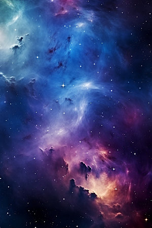 宇宙星空天空浪漫素材