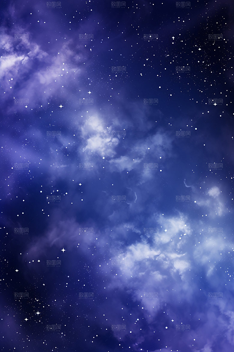 宇宙星空夜空浪漫素材