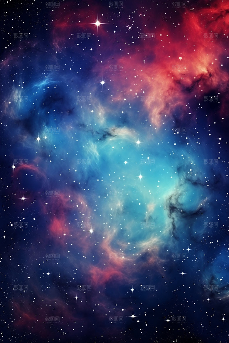 宇宙星空浪漫夜空素材